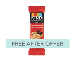 Free KIND Nut Butter Bar
