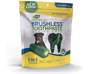 Free Brushless Toothpaste Dental Chews From Ark Naturals