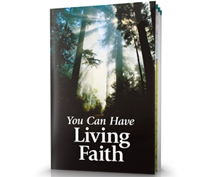 Free ”You Can Have Living Faith” Bible Study Aid Booklet