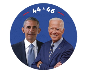 Free Obama and Biden Sticker