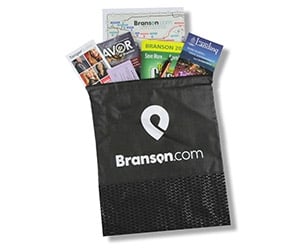 Free Branson Swag Bag With Maps, Coupons, x2 Tickets For Entertainment Events And More