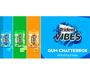 Free Trident Vibes Gum