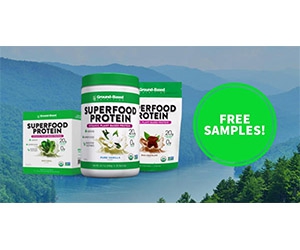 Free Sample of Ground-Based Nutrition Superfood Protein