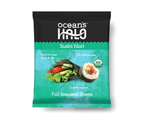 Free Organic Sushi Nori From Ocean's Halo