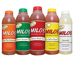 Free Milo's Lemonade Or Tea 20oz Bottle