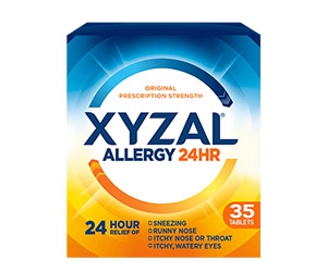 Free Sample of Xyzal Allergy 24HR