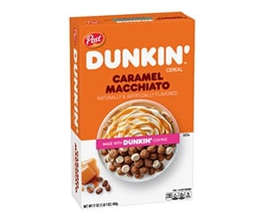 Free Dunkin' Caramel Macchiato Cereal Sample