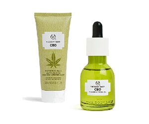 Free CBD Oil & Mask From The Body Shop