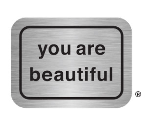Free ”You Are Beautiful” x5 Stickers