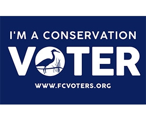 Free ”I'm A Conservation Voter” Sticker
