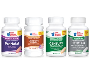 Free Prenatal, Children, Adult, And Mature Vitamins 30-Day Samples From Good Neighbor Pharmacy