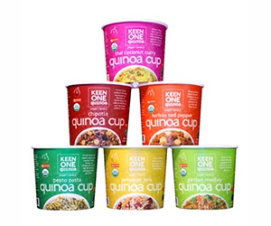 Free x6 Quinoa Cups From Keen One Quinoa