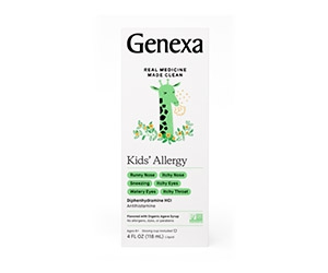 Free Kids' Allergy Medicine From Genexa