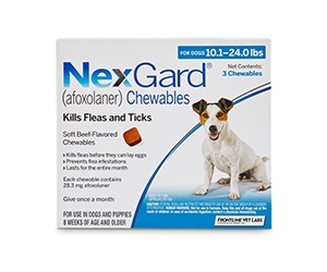 Free NexGard Chewables For Dogs
