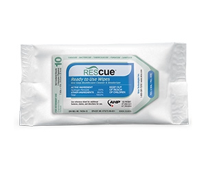 Free Pack of Rescue® Wipes