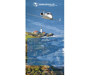 Free International Jet 2021 Calendar