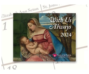 Free 2024 Heart of the Nation Catholic Art Wall Calendar