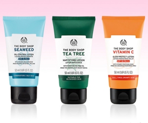 Free Carrot Face Cleanser, Himalayan Charcoal Purifying Mask, Tea Tree Lotion And More From The Body Shop