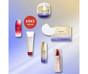 Win a 6-piece lifting and firming Vital Perfection gift from Shiseido