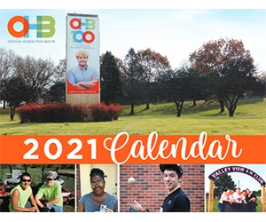 Free 2021 OHB Calendar