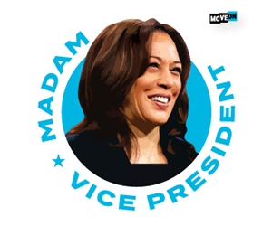 Free ”Madam Vice President” Sticker