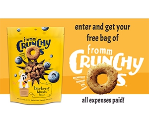 Win A Year Supply Of Crunchy O's Dog Food And Treats