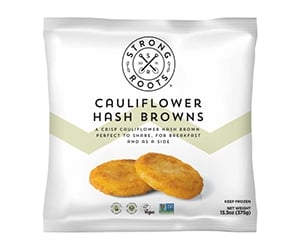 Free Cauliflower Hash Browns From Strong Roots