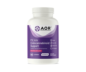 Free P.E.A.k Endocannabinoid Support Supplement From AOR