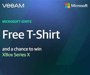 Free Microsoft Ignite T-Shirt + Win XBox Series X