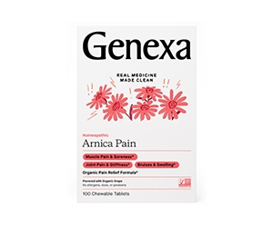 Free Arnica Pain Chewables From Genexa