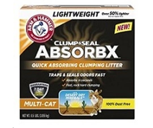 Free Arm & Hammer AbsorbX Cat Litter After Rebate