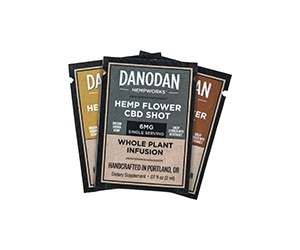 Free Danodan Hemp Flower CBD Shots Sample Pack