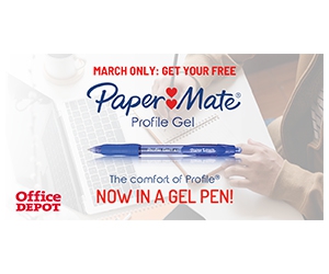 Free Papermate Profile Gel Pen