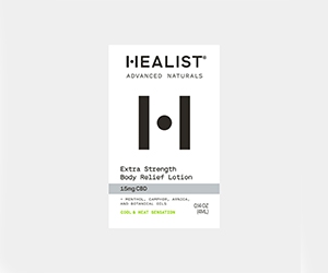 Free Healist Extra Strength Body Relief Lotion Sample