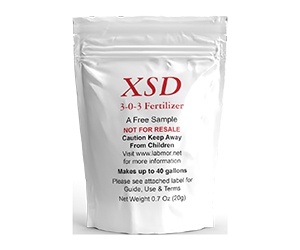 Free Fertilizer Sample From XSD