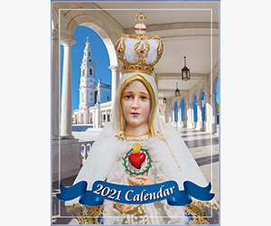 Free Mary Queen 2021 Catholic Calendar