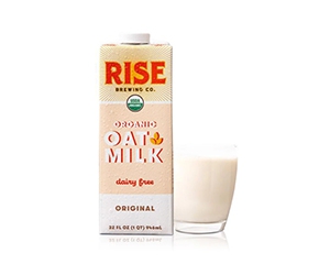 Free Organic Oat Milk From RISE Brewing Co.