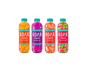 Free Hydration Drinks From ROAR Organic