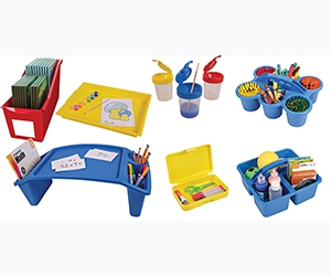 Free Antimicrobial Kids Storage And Organization Products From Deflecto