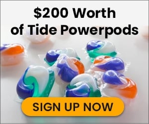 Free Tide Power Pods Worth $200