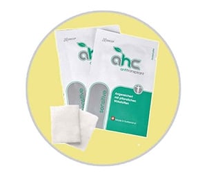 Free Sample of AHC Sensitive Antiperspirant Pads