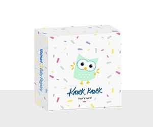 Free Welcome Baby Registry Box at Walmart