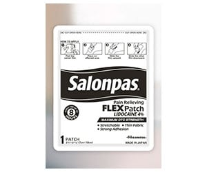 Free Salonpas Pain Relief Patch Sample
