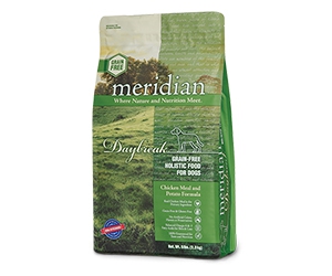 Free Meridian Dog Food x2 Samples