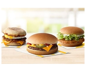 Free Sausage McMuffin® with Egg, McChicken® or Cheeseburger