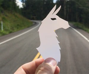 Free Llama Sticker