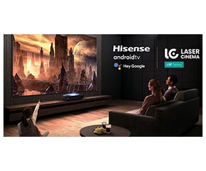 Free Hisense L5 Series 4K Smart Laser Cinema Android TV