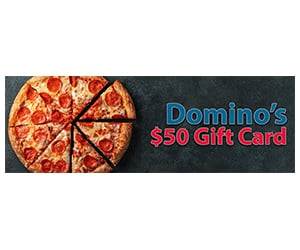 Free $50 Domino's Gift Card