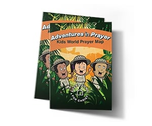 Free Kids World Prayer Map