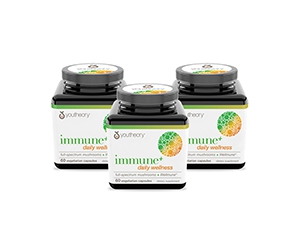 Free YouTheory Immune+ Daily Wellness Supplements